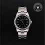 Rolex Certified Pre-owned Air-King M14010M-0012 front on black background