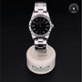 Rolex Certified Pre-owned Air-King M14010M-0012 front on black background