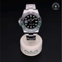 Rolex Certified Pre-owned GMT M126720VTNR-0001 front on black background