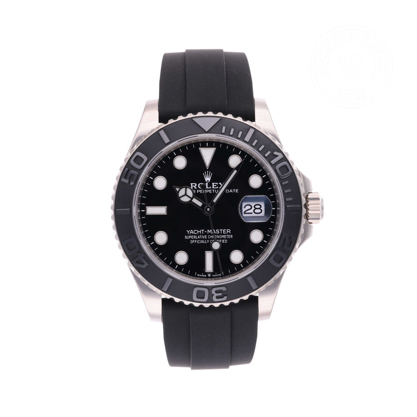 Rolex Certified Pre-owned Yacht-Master M226659-0002 front on white background