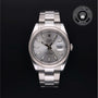 Rolex Certified Pre-owned Datejust M126334-0003 front on black background