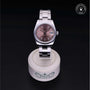 Rolex Certified Pre-owned Lady Datejust M178240-0028 front on black background