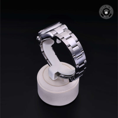 Rolex Certified Pre-owned Lady Datejust M178240-0028 front on black background