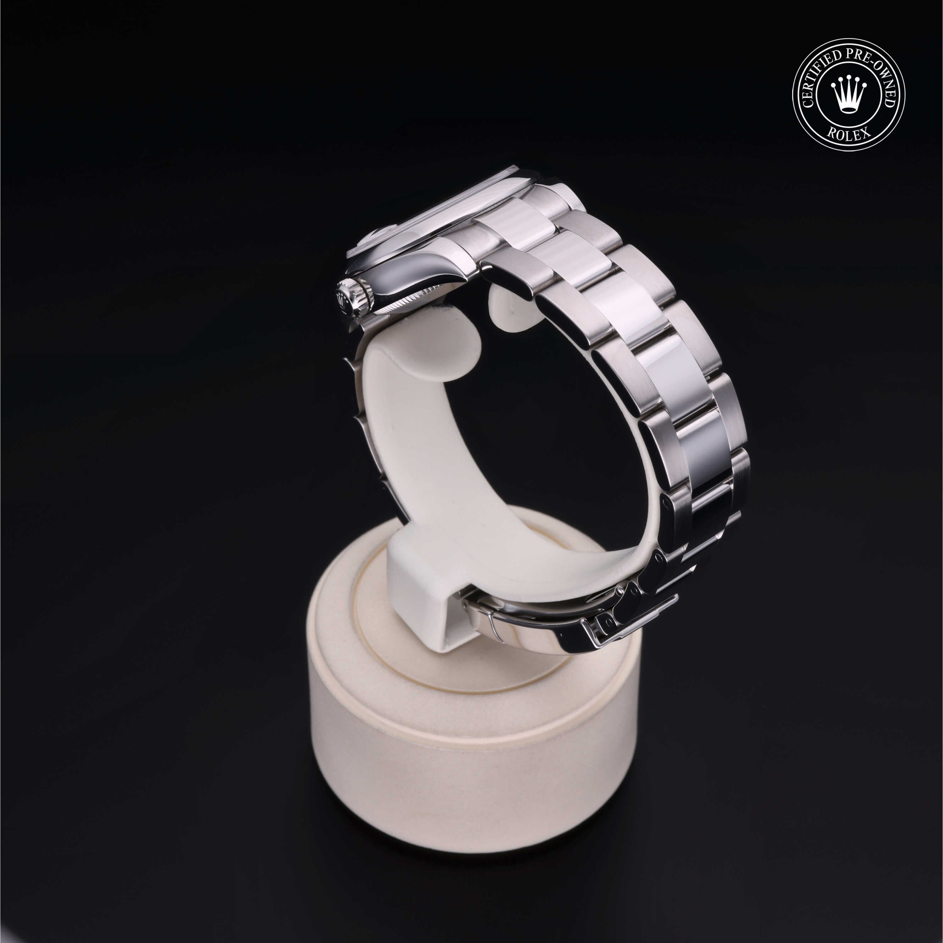 Rolex Certified Pre-owned Lady Datejust M178240-0010 front on black background