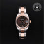 Rolex Certified Pre-owned Lady Datejust M178241-0074 front on black background