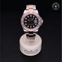 Rolex Certified Pre-owned Yacht-Master M116621-0002 front on black background