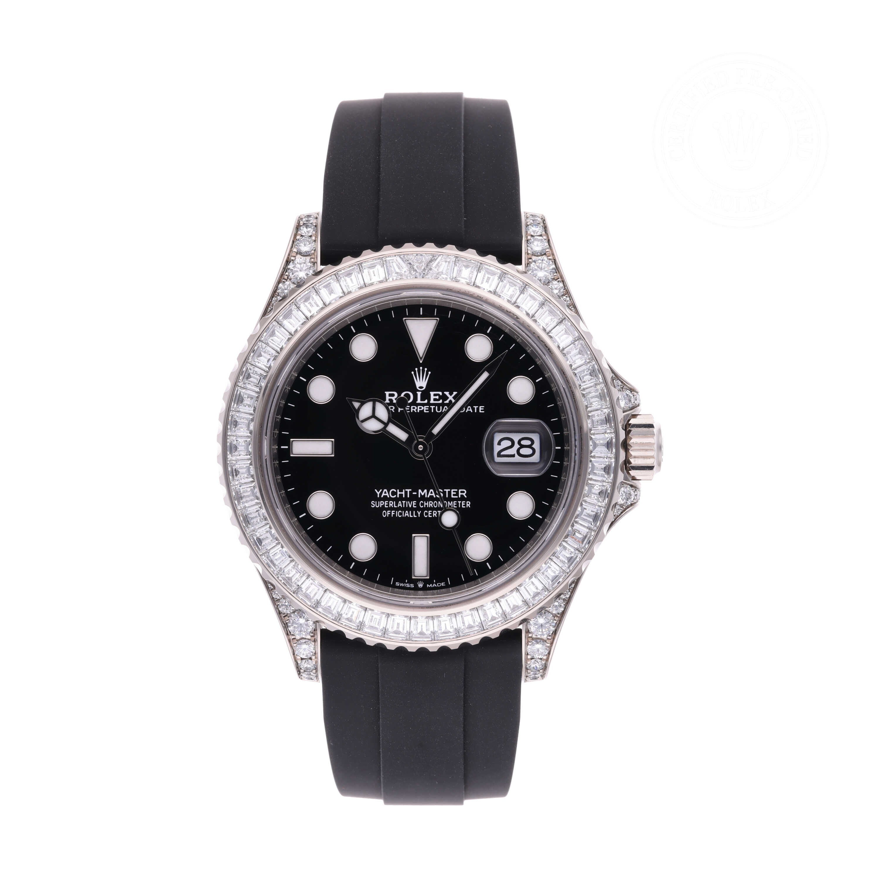 Rolex Certified Pre-owned Yacht-Master M226679TBR-0003 front on white background