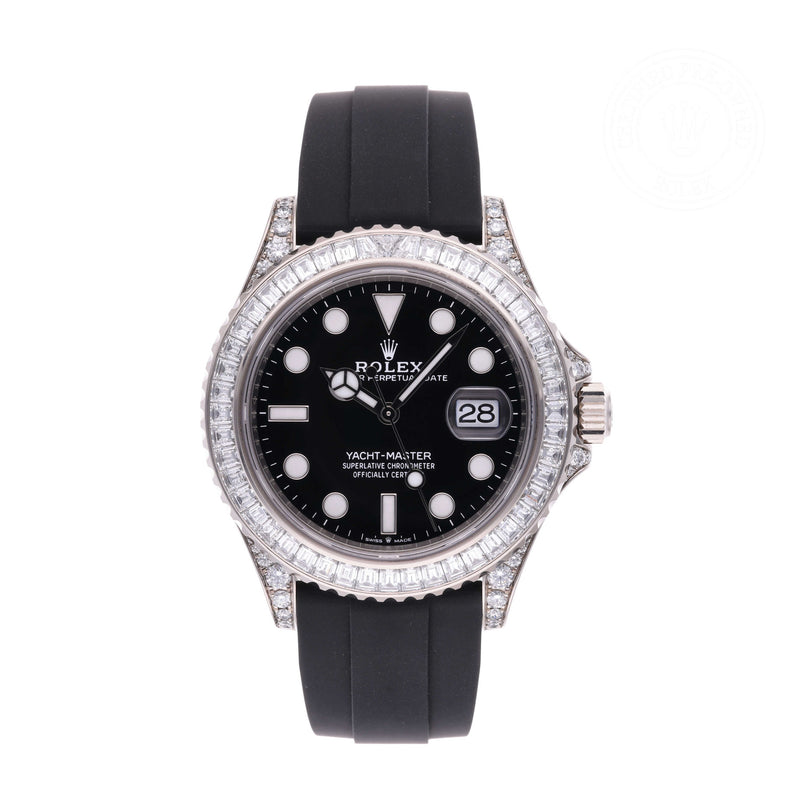 Rolex Certified Pre-owned Yacht-Master M226679TBR-0003 front on white background