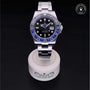 Rolex Certified Pre-owned GMT M126710BLNR-0003 front on black background