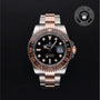 Rolex Certified Pre-owned GMT M126711CHNR-0002 front on black background