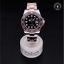 Rolex Certified Pre-owned GMT M126711CHNR-0002 front on black background