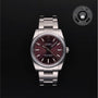Rolex Certified Pre-owned Oyster Perpetual M114200-0020 front on black background
