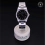 Rolex Certified Pre-owned Air-King M14010-0002 front on black background