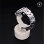 Rolex Certified Pre-owned Oyster Perpetual M126000-0005 front on black background