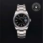 Rolex Certified Pre-owned Datejust M126200-0004 front on black background