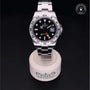 Rolex Certified Pre-owned Explorer M216570-0002 front on black background