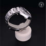 Rolex Certified Pre-owned Explorer M216570-0002 front on black background