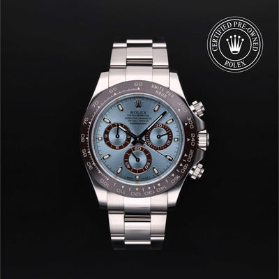 Rolex CPO Daytona M116506 front on white background