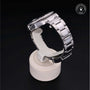 Rolex Certified Pre-owned GMT M116710BLNR-0002 front on black background