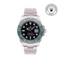 Rolex CPO Submariner M126610LV front on white background