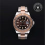 Rolex Certified Pre-owned Yacht-Master M116621-0001 front on black background