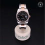 Rolex Certified Pre-owned Datejust M116201-0087 front on black background