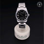 Rolex Certified Pre-owned Oyster Perpetual M126000-0002 front on black background