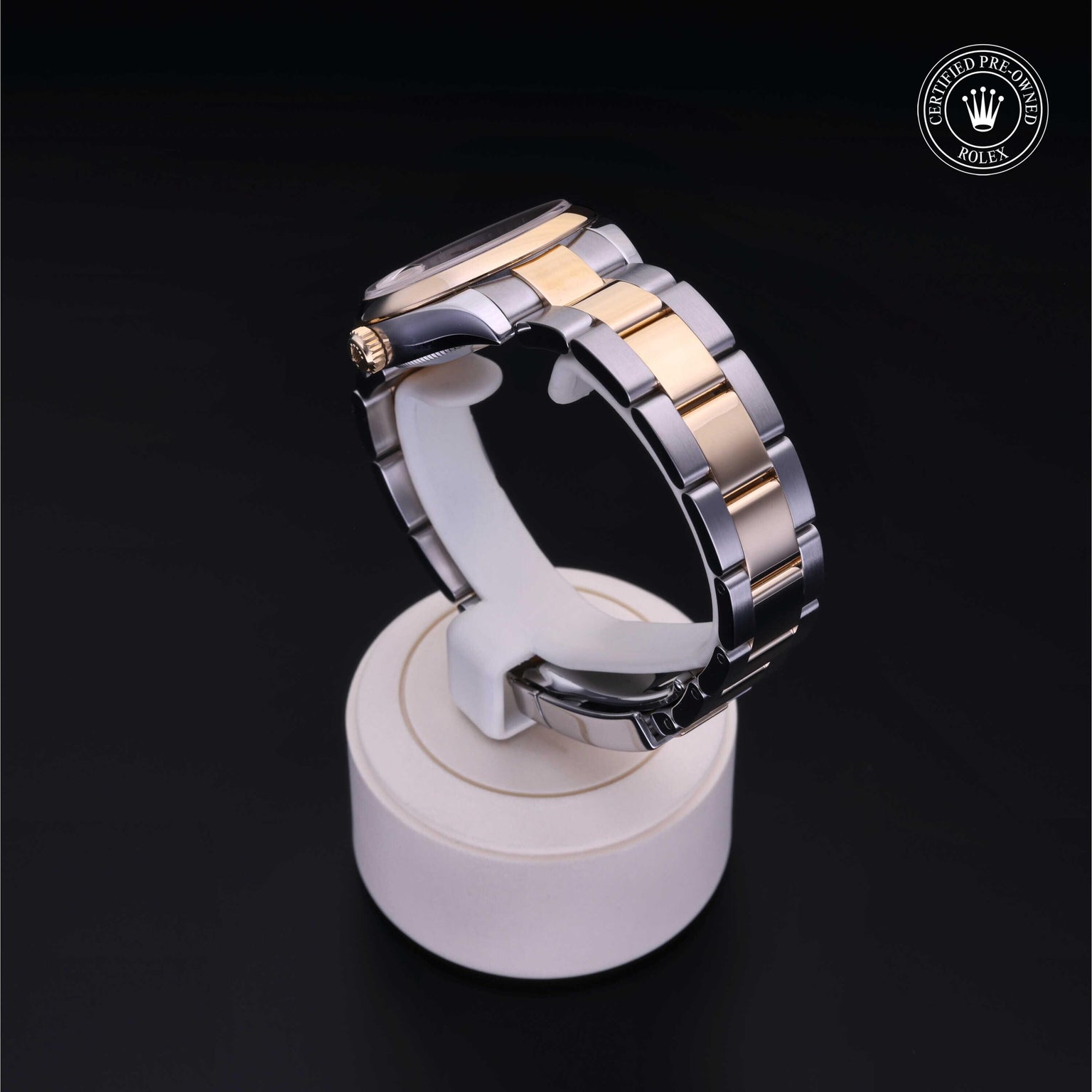 Rolex CPO Lady Datejust M178243 front on white background