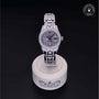 Rolex CPO Pearlmaster M80359 front on white background