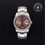 Rolex Certified Pre-owned Datejust M126284RBR-0024 front on black background