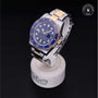 Rolex Certified Pre-owned Submariner M116613LB-0005 front on black background