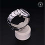 Rolex Certified Pre-owned Datejust M126200-0004 front on black background