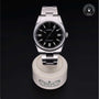 Rolex Certified Pre-owned Oyster Perpetual M124300-0002 front on black background