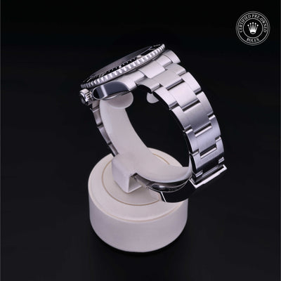 Rolex Certified Pre-owned Submariner M114060-0002 front on black background