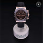 Rolex Certified Pre-owned Daytona M116515LN-0015 front on black background