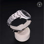 Rolex Certified Pre-owned Explorer M214270-0001 front on black background