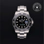 Rolex Certified Pre-owned GMT M116710LN-0001 front on black background