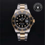 Rolex Certified Pre-owned Sea-Dweller M126603-0001 front on black background