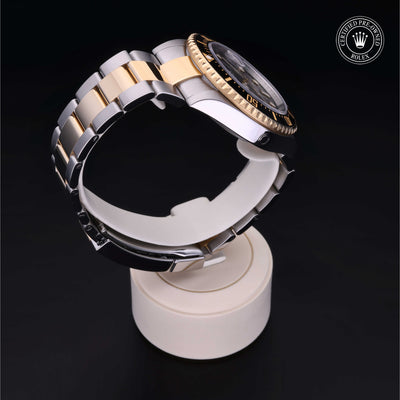 Rolex Certified Pre-owned Sea-Dweller M126603-0001 front on black background