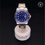 Rolex Certified Pre-owned Submariner M116613LB-0001 front on black background