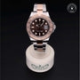Rolex Certified Pre-owned Yacht-Master M116621-0001 front on black background
