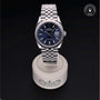 Rolex Certified Pre-owned Datejust M126234-0017 front on black background