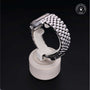 Rolex Certified Pre-owned Datejust M126234-0017 front on black background