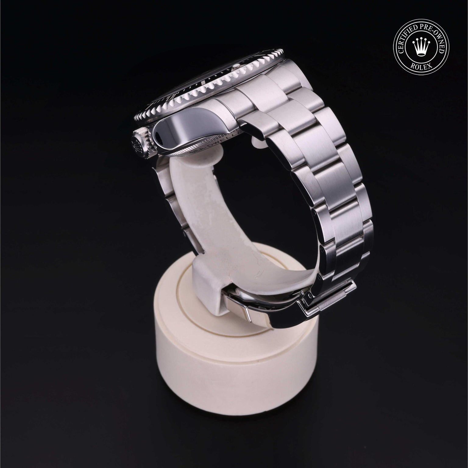 Rolex CPO Sea-Dweller M116660 front on white background