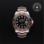 Rolex Certified Pre-owned GMT M126711CHNR-0002 front on black background