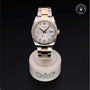 Rolex Certified Pre-owned Datejust M126233-0027 front on black background