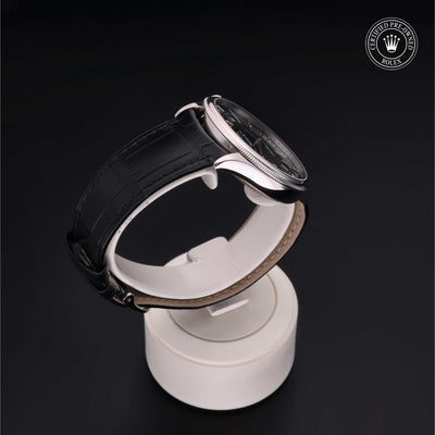Rolex CPO Cellini M50509 front on white background