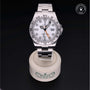 Rolex Certified Pre-owned Explorer M216570-0001 front on black background