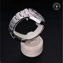 Rolex Certified Pre-owned Explorer M216570-0001 front on black background