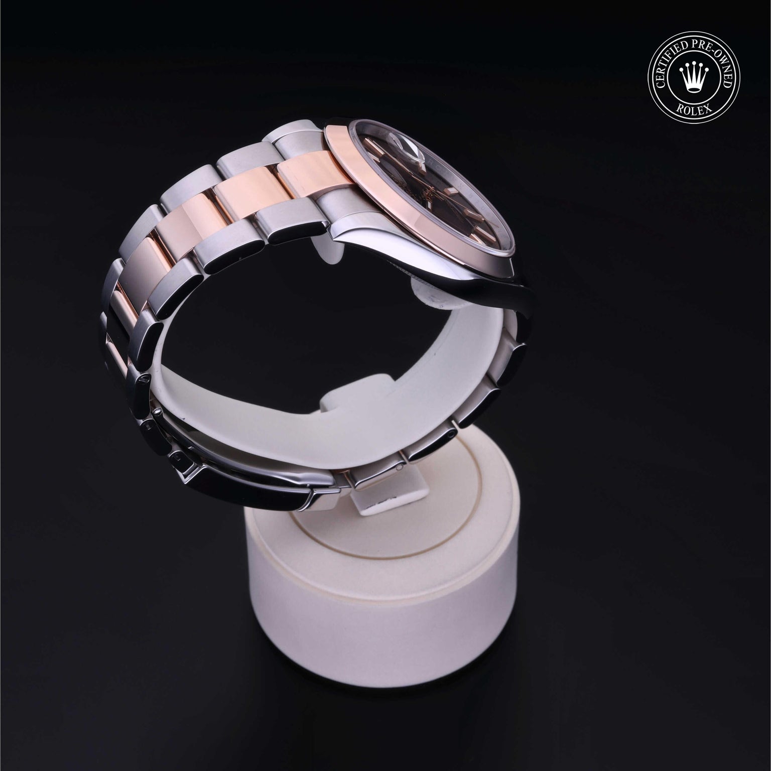 Rolex CPO Datejust M126301 front on white background